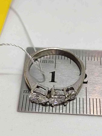 2809062021.18 Кольцо женское 925 2,22/2,00 Б/В БУ