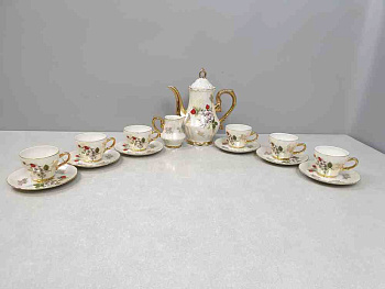 Сервиз фарфоровый кофейный Yamayo Grace