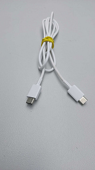 Кабель USB-C to USB-C 1m White