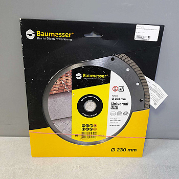 Круг алмазный 230мм Baumesser Turbo Universal(90215129017)