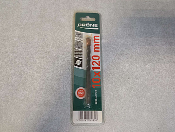Сверло по бетону GRONE 10x120 mm 2204-410120