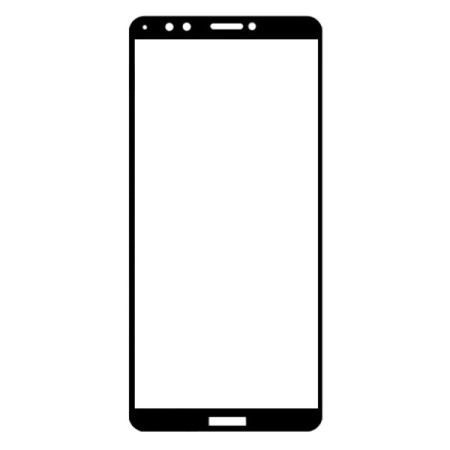 Защитное стекло Full Screen Huawei Y7 Prime (2018) Black
