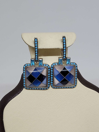 2824072024.49 Сережки 925 12,22/7,40     Б/У БУ