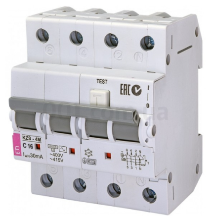 ETI KZS-4M 3p+N AC C16/0,03 (002174024) БУ
