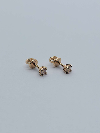 2820022026.7 Сережки 585 1,03/0,93    Б/У БУ