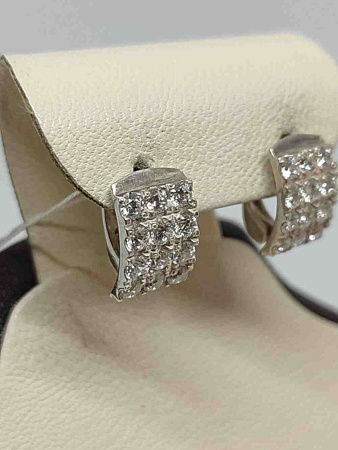 2818082022.14 Серьги 925 4,26/3,60 Б/В БУ