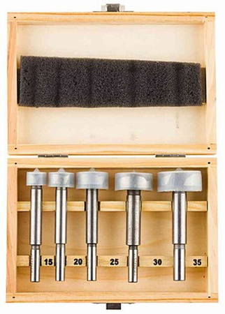 Набор фрез Форстнера по дереву 5 шт БУ