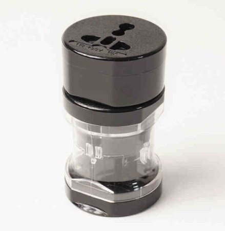 Универсальный дорожный переходник PowerPlant 220V 10A БУ