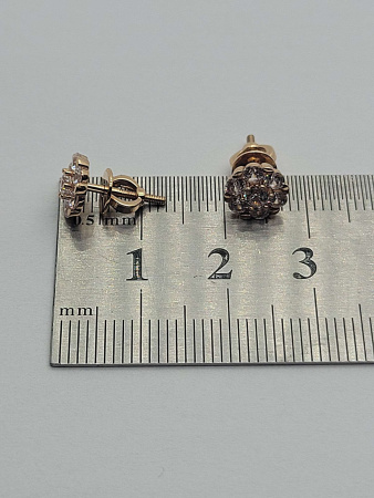 2825062026.11 Сережки 585 2,13/1,90    Б/У БУ