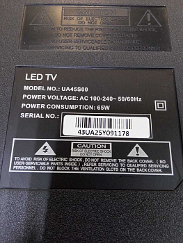 LED TV UA45S00