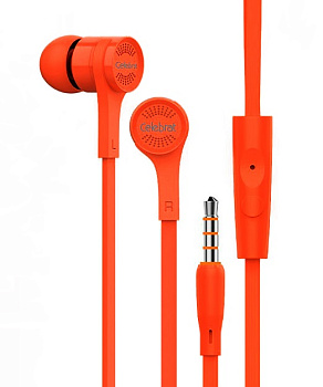 Наушники с микрофоном Celebrat SKY-1 Red
