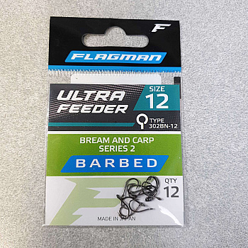 Крючки Flagman Ultra Feeder Bream And Carp Series 2 №12