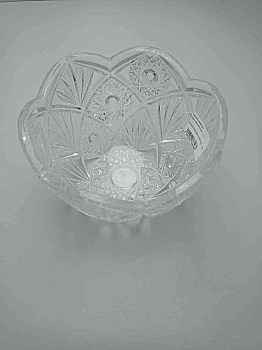 Салатница хрустальная