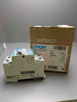 Hager CDA240D 2р40А 30ma А