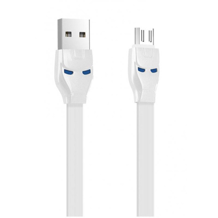 USB Cable Hoco U14 Iron Man MicroUSB Grey 1.2m