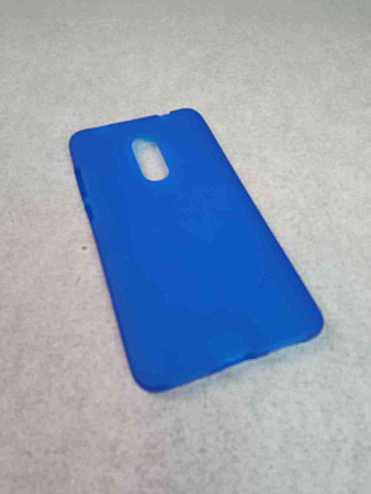 Original Silicon Case Xiaomi Redmi Note 4x Blue
