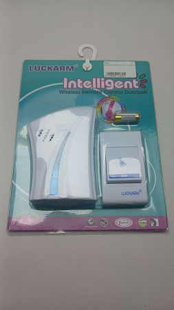 Беспроводной дверной звонок Luckarm на батарейках (D9688), blue | AG420024 БУ