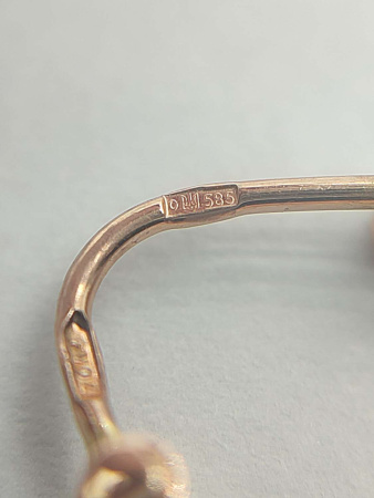 2803112025.21 Сережки 585 3,18/3,18    Б/У БУ