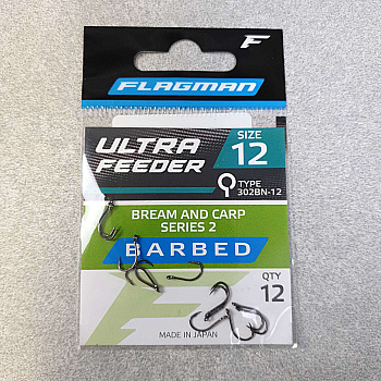 Крючки Flagman Ultra Feeder Bream And Carp Series 2 №12