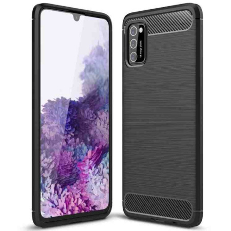 Защитный чехол UniCase Carbon для Samsung Galaxy A02s (A025)