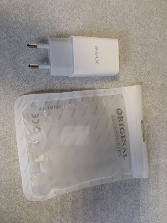 СЗУ iMax IM-33 1 USB 2A White