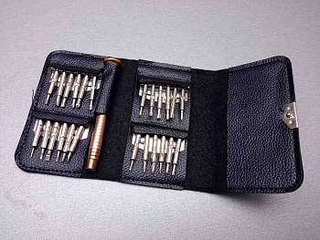 Набор прецизионных мини-отверток 25 в 1 с битами