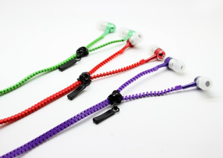 Metal Zipper with mic