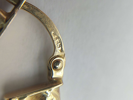 2818042026.9 Сережки 585 4,55/4,55    Б/У БУ