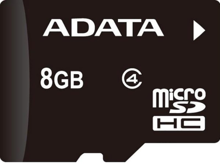 ADATA microSDHC class 4 8Gb БУ