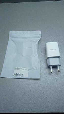 СЗУ iMax IM-33 1 USB 2A White