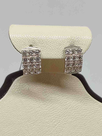 2818082022.14 Серьги 925 4,26/3,60 Б/В БУ