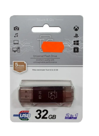 T&G 32 GB Star Black (TG009TC-32GBK) БУ