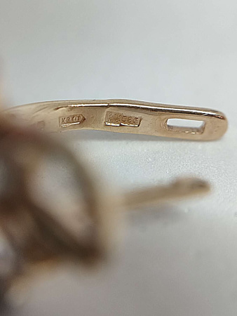 2823022023.26 Сережки 585 3,28/3,00      Б/У БУ