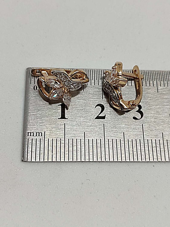 2823022023.26 Сережки 585 3,28/3,00      Б/У БУ