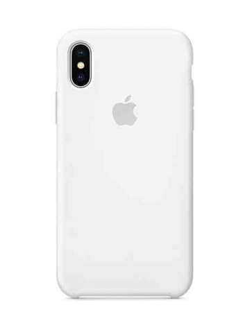 Original Silicone Case iPhone X White