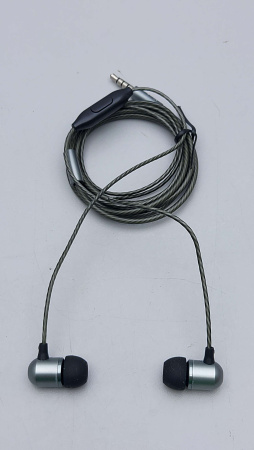 Yoobao YBL1 Wire Earphone Gun Metal