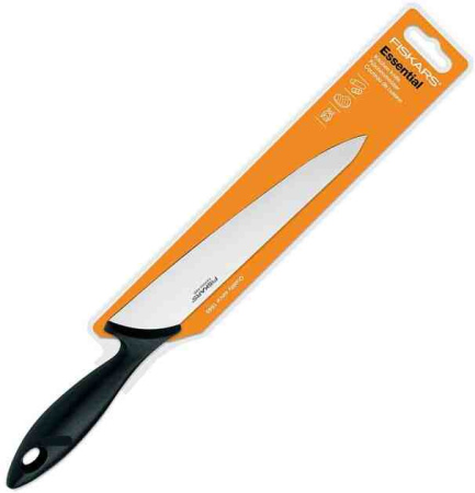 Кухонный нож Fiskars Essential универсальный 21 см Black 1023776 БУ