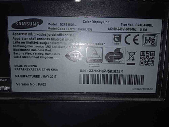 Samsung 24" S24E450BL