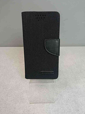 Universal Book Cover Goospery Canvas Diary 4.5" Blue