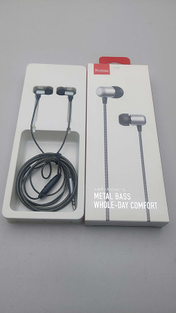 Yoobao YBL1 Wire Earphone Gun Metal