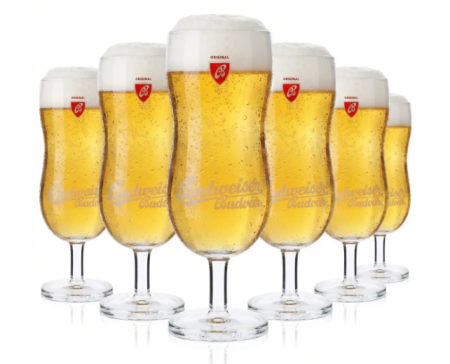 Бокали Budweiser 0.3л 2шт БУ