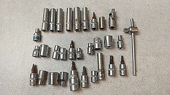 Набор торцевых головок 25 предметов