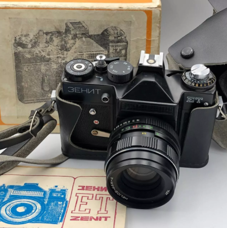 Зенит ЕТ + HELIOS 44М-4 58mm f/2 М42