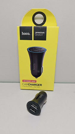 АЗУ 2USB Hoco UC204 (2.4A) Black