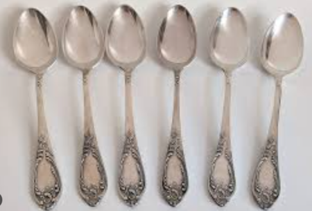 Ложки столовые ЗИД МНЦ 6 шт БУ