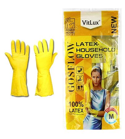 VitLux латексные перчатки  БУ