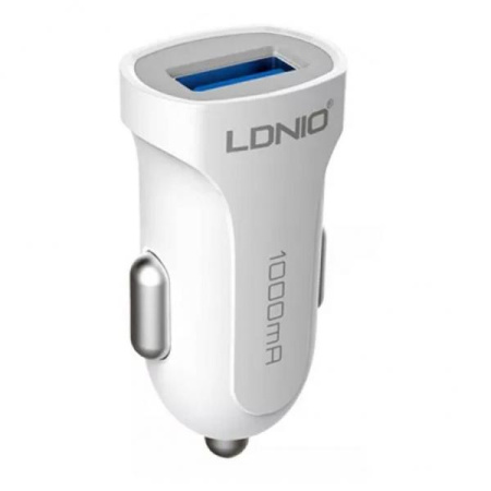 АЗУ 1USB LDNIO (1A) USB White (DL-C17)