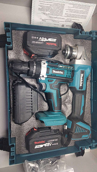 Болгарка Makita DGA 504 + Дрель DF550DWE (копия)