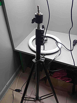 Кольцевая лампа RGB MJ-33 + штатив