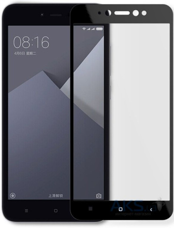 Защитное стекло Full Screen Xiaomi Redmi 5a Black